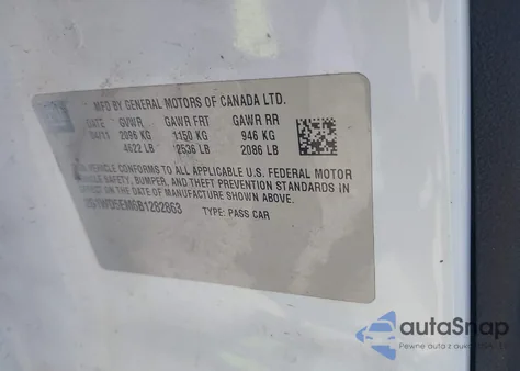 2011 Chevrolet Impala Police from USA, damaged, VIN 2G1WD5EM6B1282863